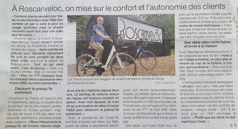 Dans Ouest-France du 28.05.2022